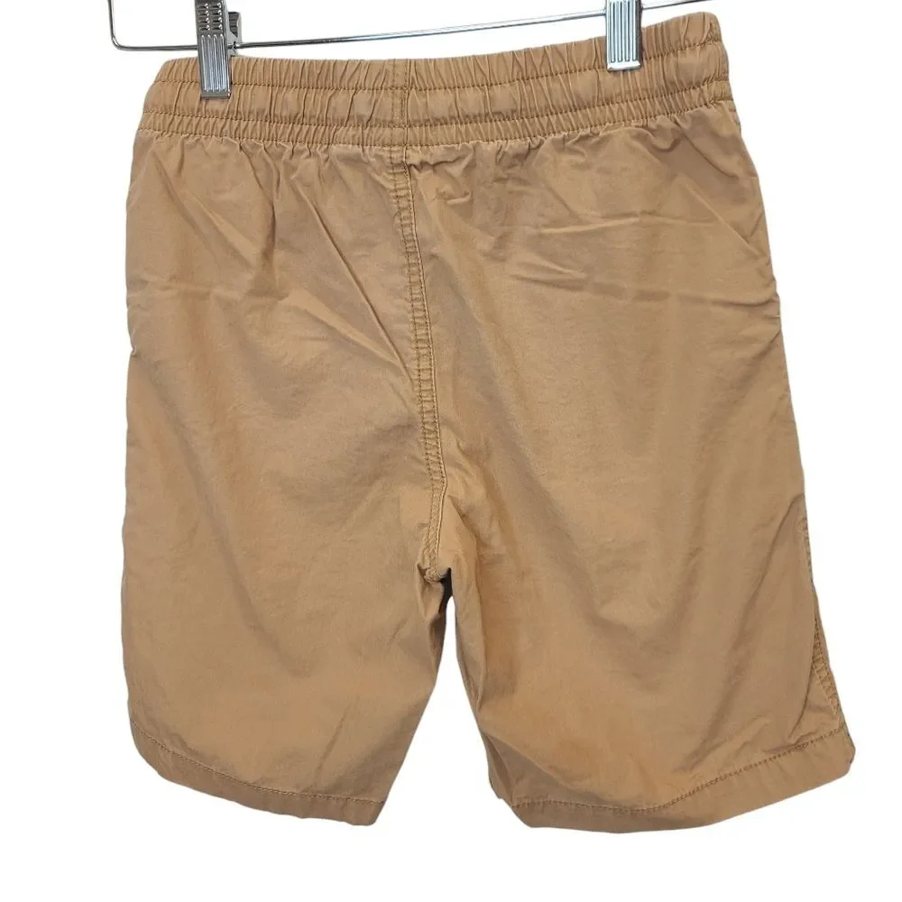 GAP Kids Boys Chino Jogger Tan Pull On Shorts L (10)